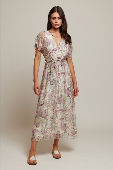 ABITO LUNGO CASHMERE AVORIO