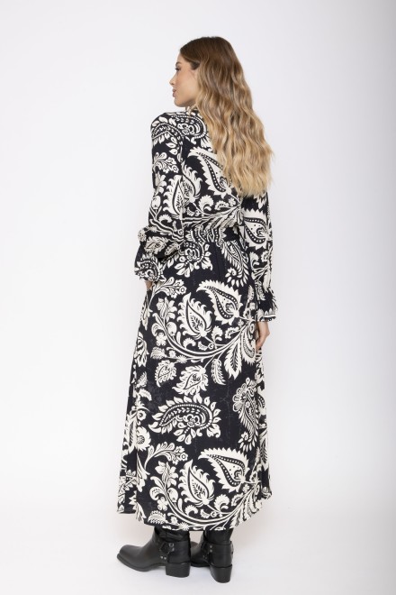 ABITO LUNGO LE JARDIN NERO