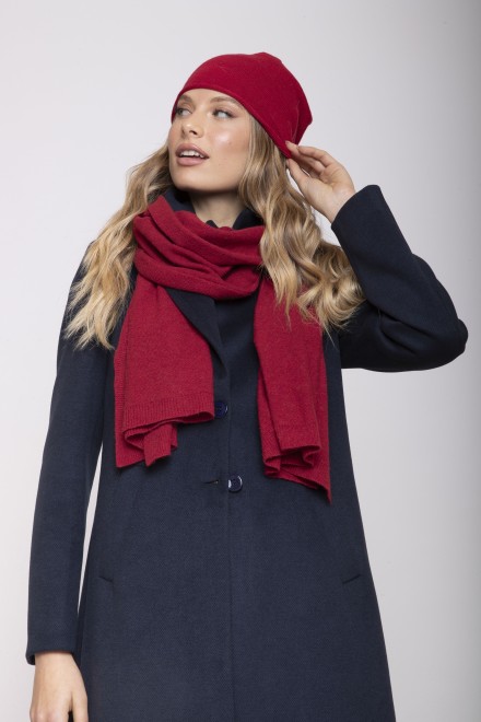 BERRETTO TINTA UNITA ROSSO