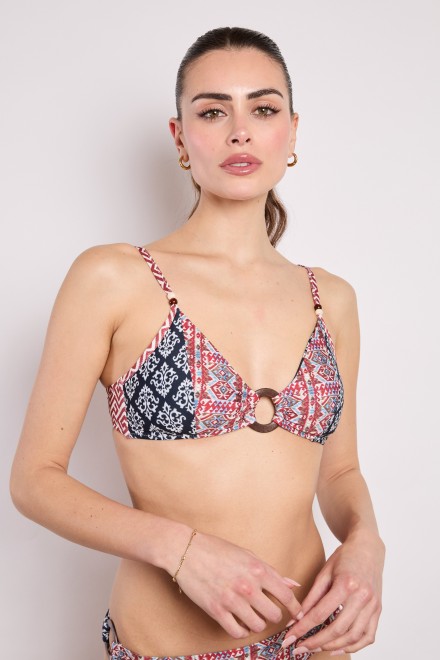 BRASSIERE ANELLO ETHNIC NERO