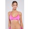 BRASSIERE TINTA UNITA FUXIA