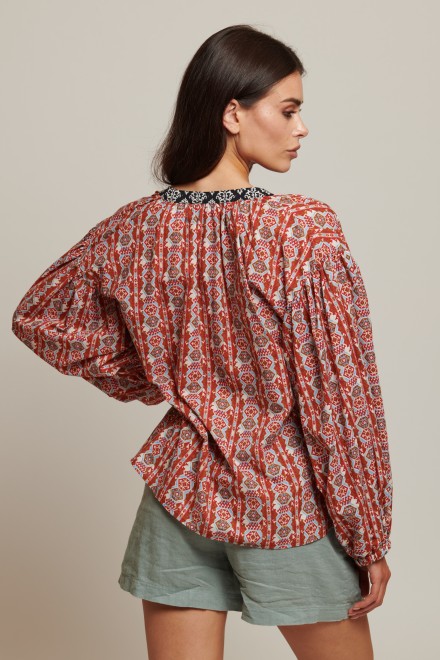 CAMICIA ETHNIC NERO