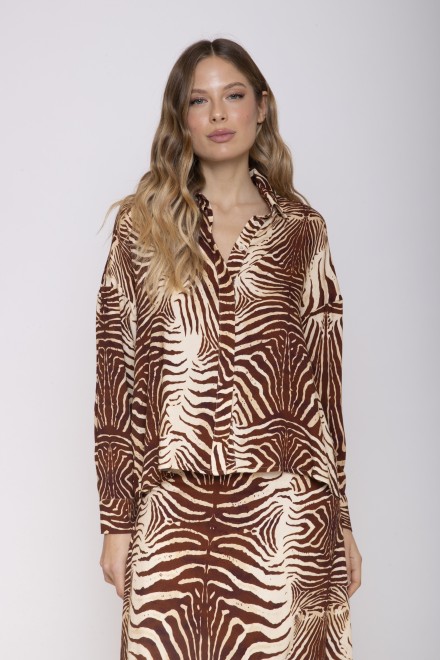 CAMICIA GIRAFE MORO