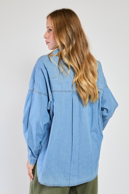 CAMICIA JEANS DENIM