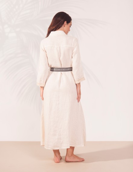 CHEMISIER LUNGO LINO