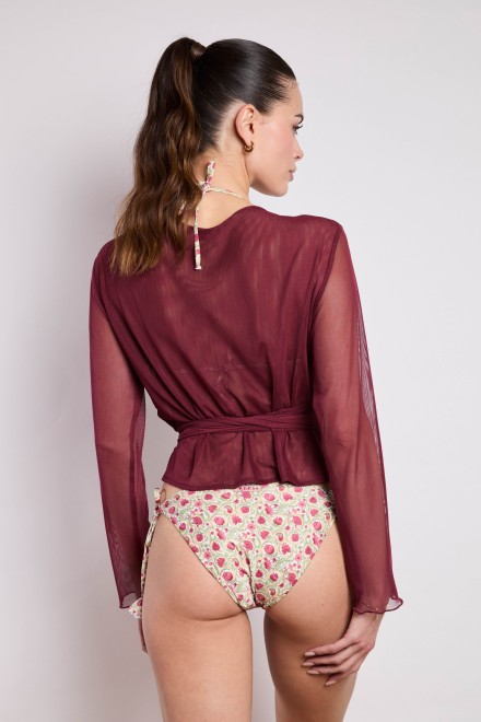 COPRISPALLE VOILE BORGOGNA