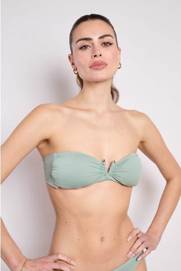 FASCIA A V TINTA UNITA SALVIA