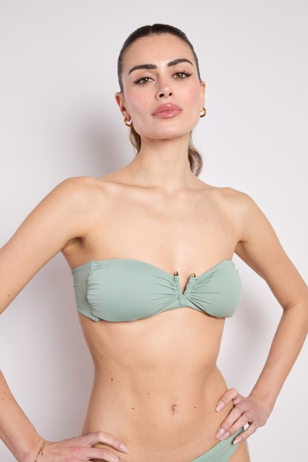 FASCIA A V TINTA UNITA SALVIA