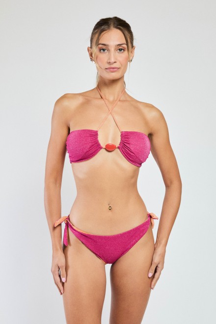 FASCIA LUREX FUXIA-PESCA