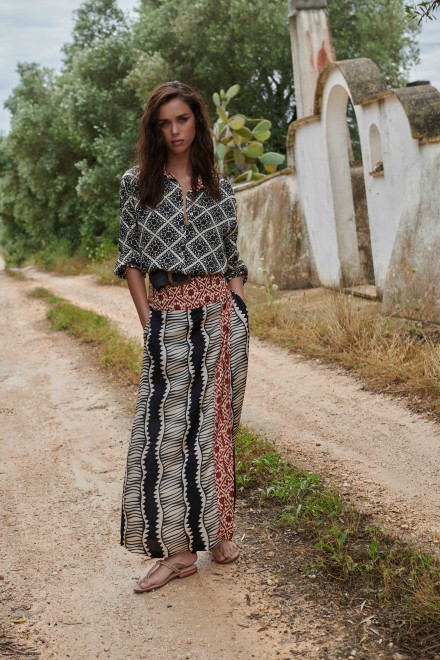 GONNA A PORTAFOGLIO FOULARD