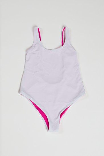 INTERO SPORT LOGO BIANCO-FUXIA