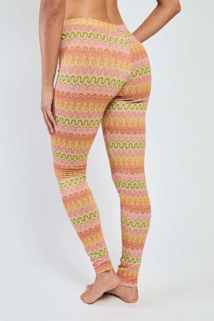 LEGGINGS ARCOIRIS FUXIA-VERDE