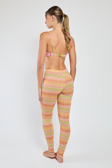 LEGGINGS ARCOIRIS FUXIA-VERDE