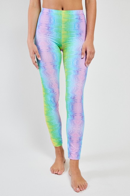 LEGGINGS DEGRADÈ CELESTE
