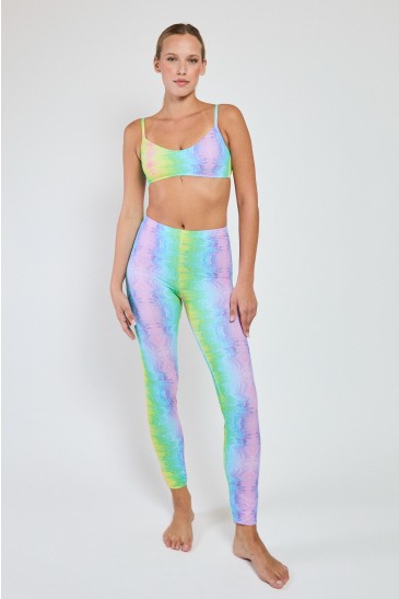 LEGGINGS DEGRADÈ CELESTE
