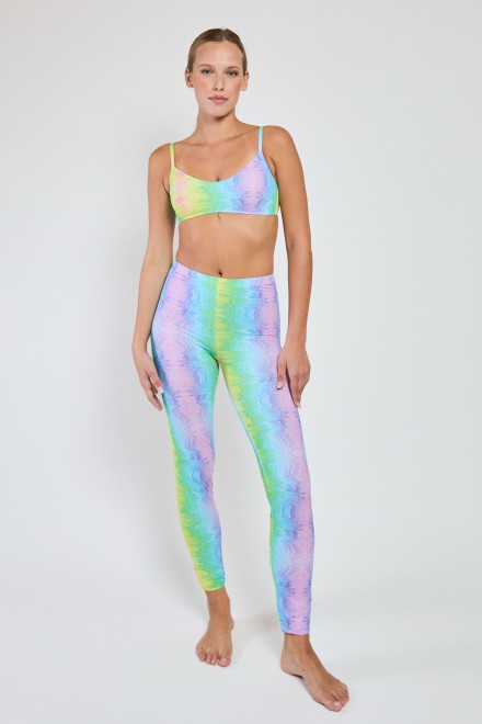 LEGGINGS DEGRADÈ CELESTE