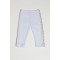 LEGGINGS SPORT LOGO BIANCO-FUXIA