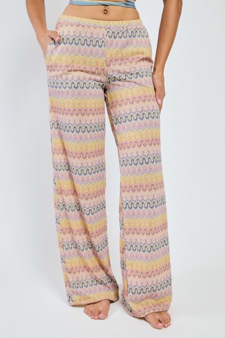 PANTALONE ARCOIRIS OTTANIO-LAVANDA