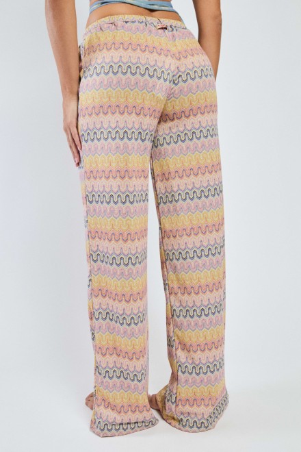 PANTALONE ARCOIRIS OTTANIO-LAVANDA