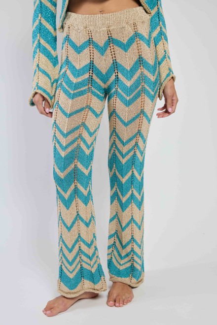 PANTALONE CHEVRON MARBELLA OTTANIO-ORO