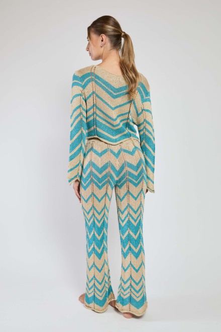 PANTALONE CHEVRON MARBELLA OTTANIO-ORO