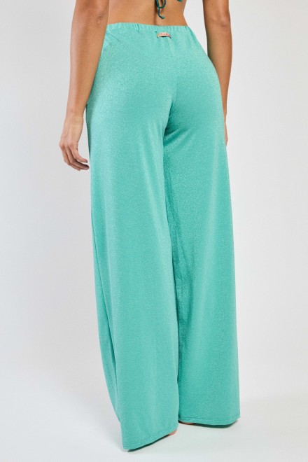 PANTALONE LUREX ACQUA