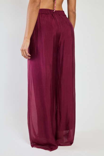 PANTALONE SUAVE BORGOGNA