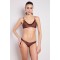 SLIP BRASILIANO A V LUREX CIOCCOLATO