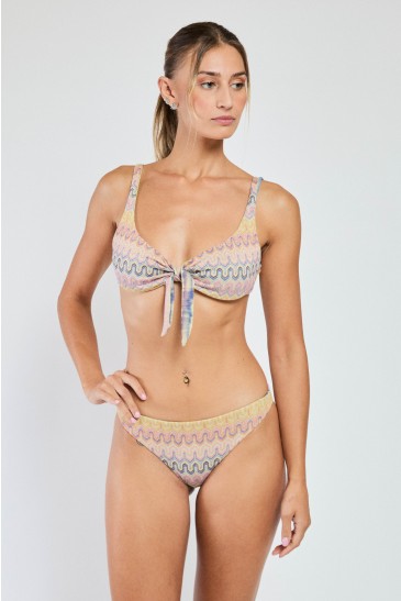 SLIP CHIUSO ARCOIRIS OTTANIO-LAVANDA