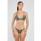 SLIP CHIUSO BASSO ANIMALIER VERDE