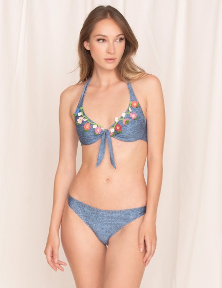 SLIP CHIUSO JEANS