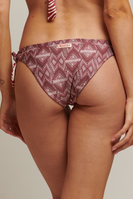 SLIP FIOCCHI ANIMALIER BORDEAUX