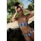 SLIP FIOCCHI FOULARD DENIM