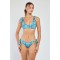 SLIP FIOCCHI GRANDI BON TON PETROLIO