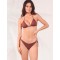SLIP LACCI LUREX CIOCCOLATO