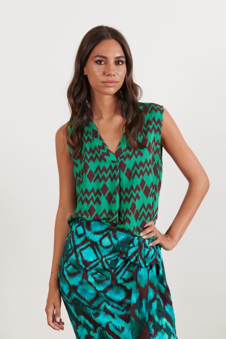 SMANICATA CHEVRON VERDE