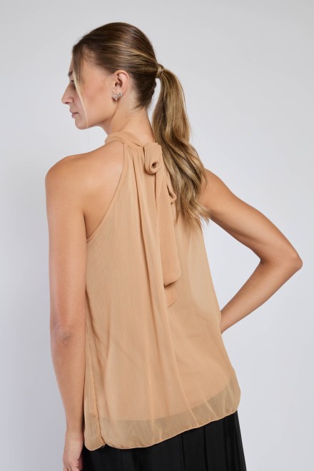 TOP SMANICATO AMERICANA SIVIGLIA BEIGE