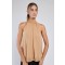 TOP SMANICATO AMERICANA SIVIGLIA BEIGE