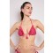 TRIANGOLO LUREX ROSSO