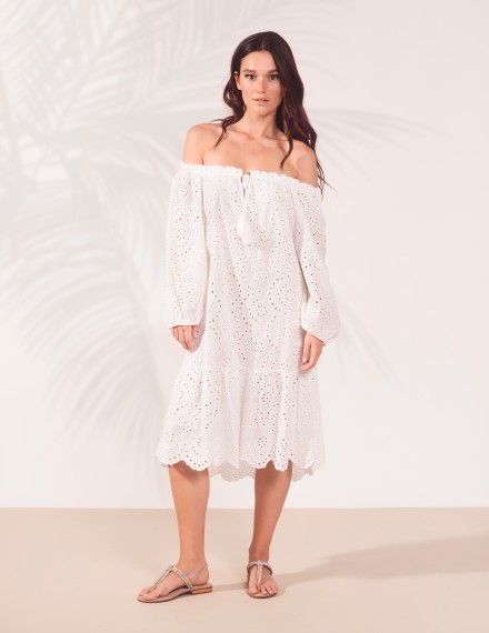 SANGALLO LONGUETTE DRESS