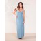 LONG SOLID COLOR DRESS DENIM