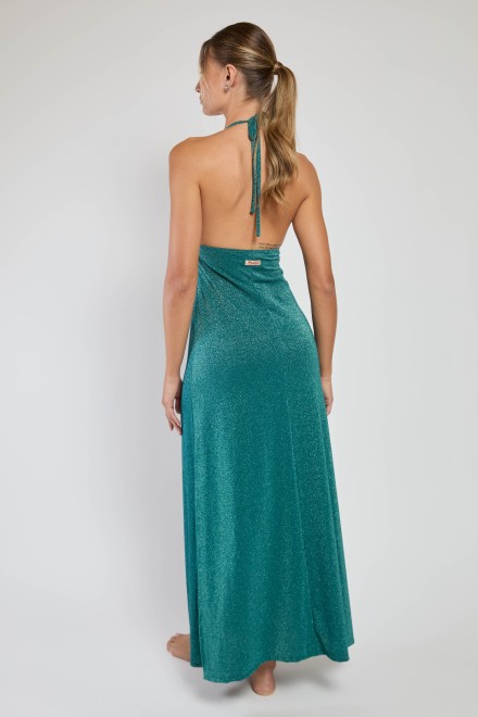 LUREX TRIANGLE LONG DRESS OCTANIO