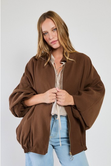 CASBAH BOMBER CHOCOLATE