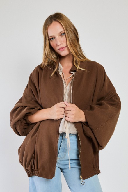 CASBAH BOMBER CHOCOLATE