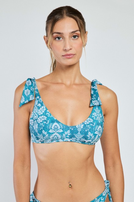 BOWS BRASSIERE BON TON PETROLIUM