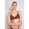 BRASSIERE LUREX CHOCOLATE