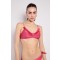 BRASSIERE LUREX RED