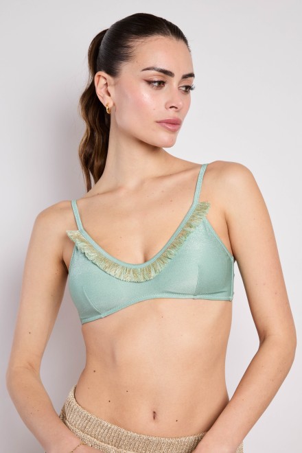 BRASSIERE LUREX SAGE