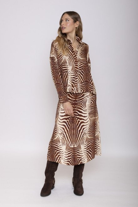 GIRAF SHIRT BROWN