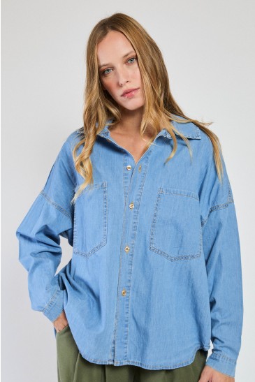 JEANS SHIRT DENIM
